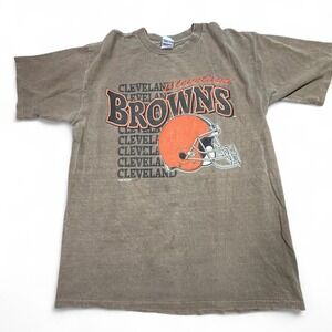 Vintage single stitch USA MADE XL Cleveland Browns NFL Football T-Shirt
